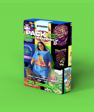 Pack Diseños DTF Trippy